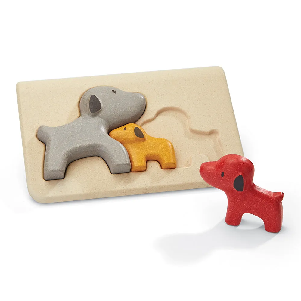 Chunky Animal Puzzle Set | Eco-Friendly, Multi-Purpose Learning Toy