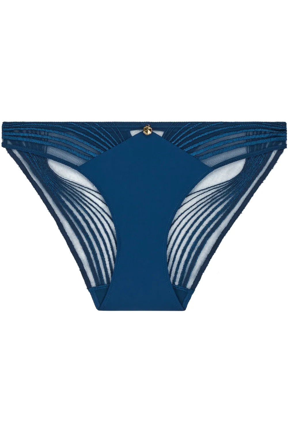 Cindy Bruna x Aubade Sumptuous Waves Italian Brief Blue