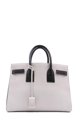 Classic Small Sac De Jour Bicolor White