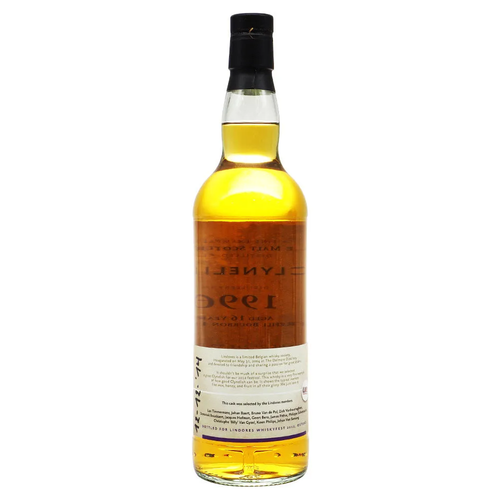 Clynelish 1996 16 Years - The Whisky Man & Lindores Whisky Society