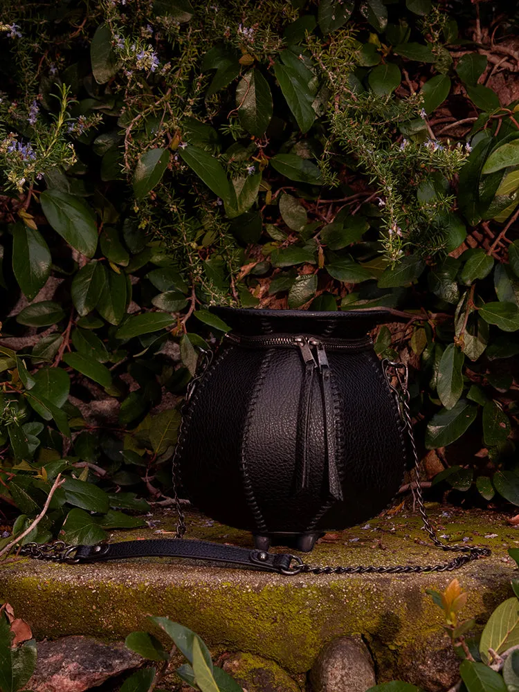 Cottage Witch Cauldron Crossbody Bag