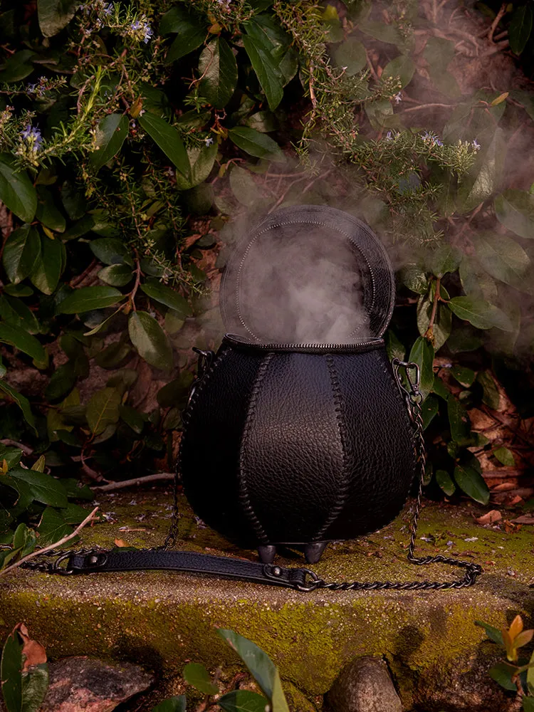 Cottage Witch Cauldron Crossbody Bag