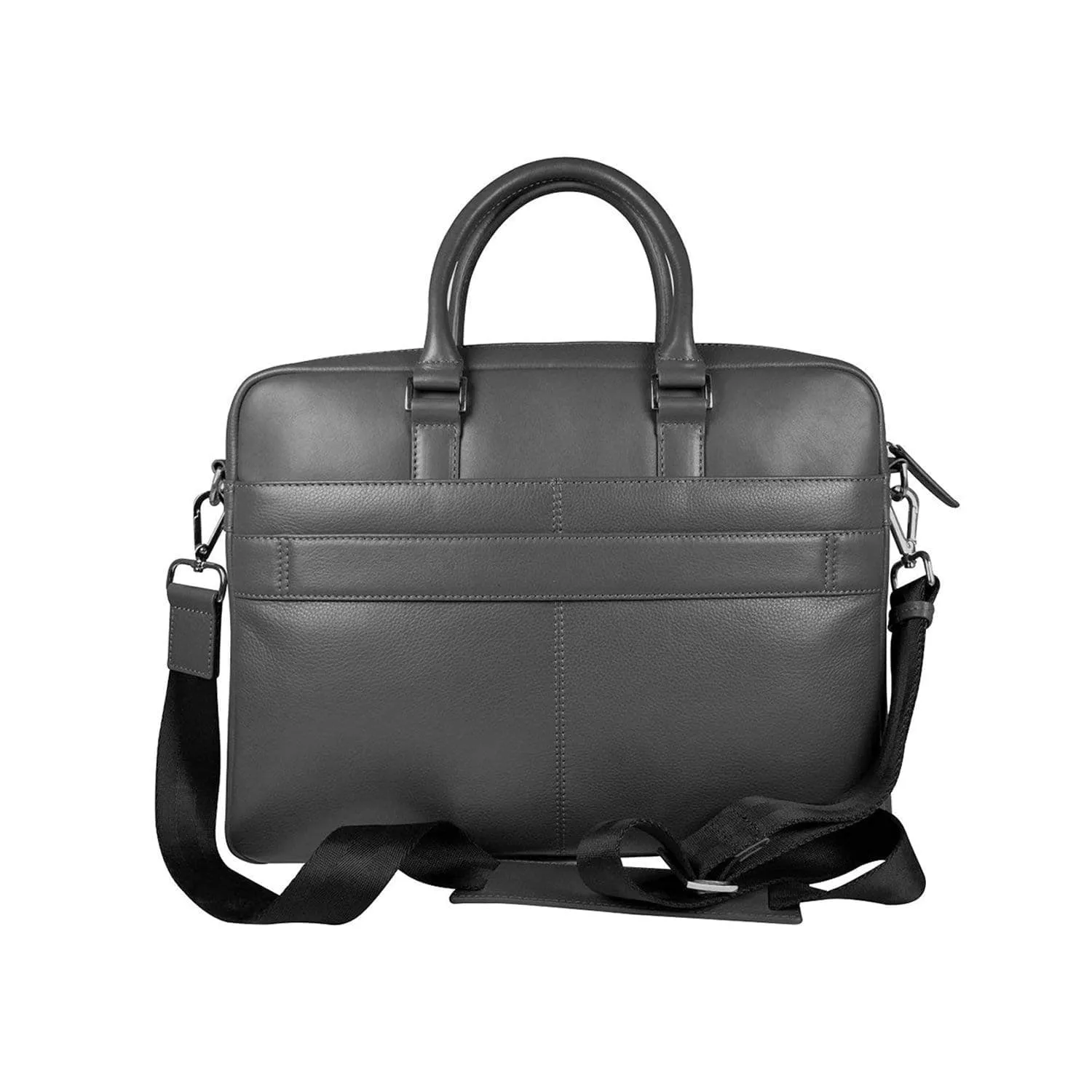 Cross Renovar Slim Leather Briefcase for Men  - Black - AC941261-1-1