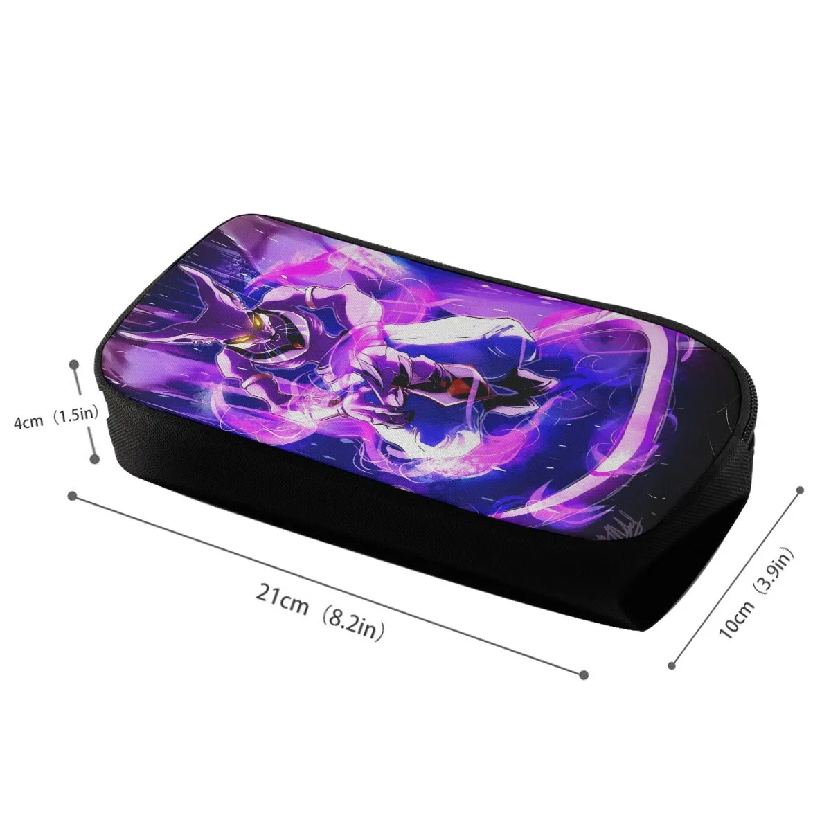 DBZ Mighty Destruction God Beerus Egyptian Cat Sport Design Pencil Bag