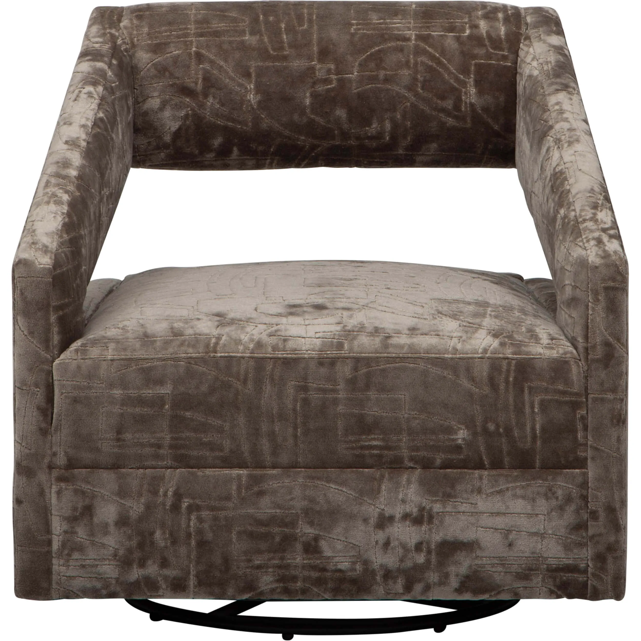 Decker Swivel Chair, Atlanta Haze