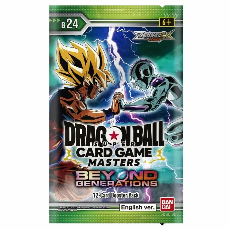 Dragon Ball Super Card Game Masters Zenkai Series EX Beyond Generations Set 07 Booster Box [B24]