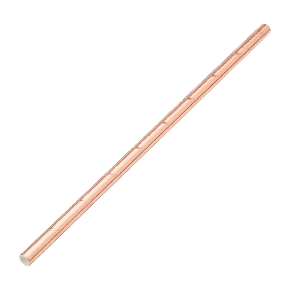 DW194 Utopia Biodegradable Paper Straws Copper (Pack of 250)