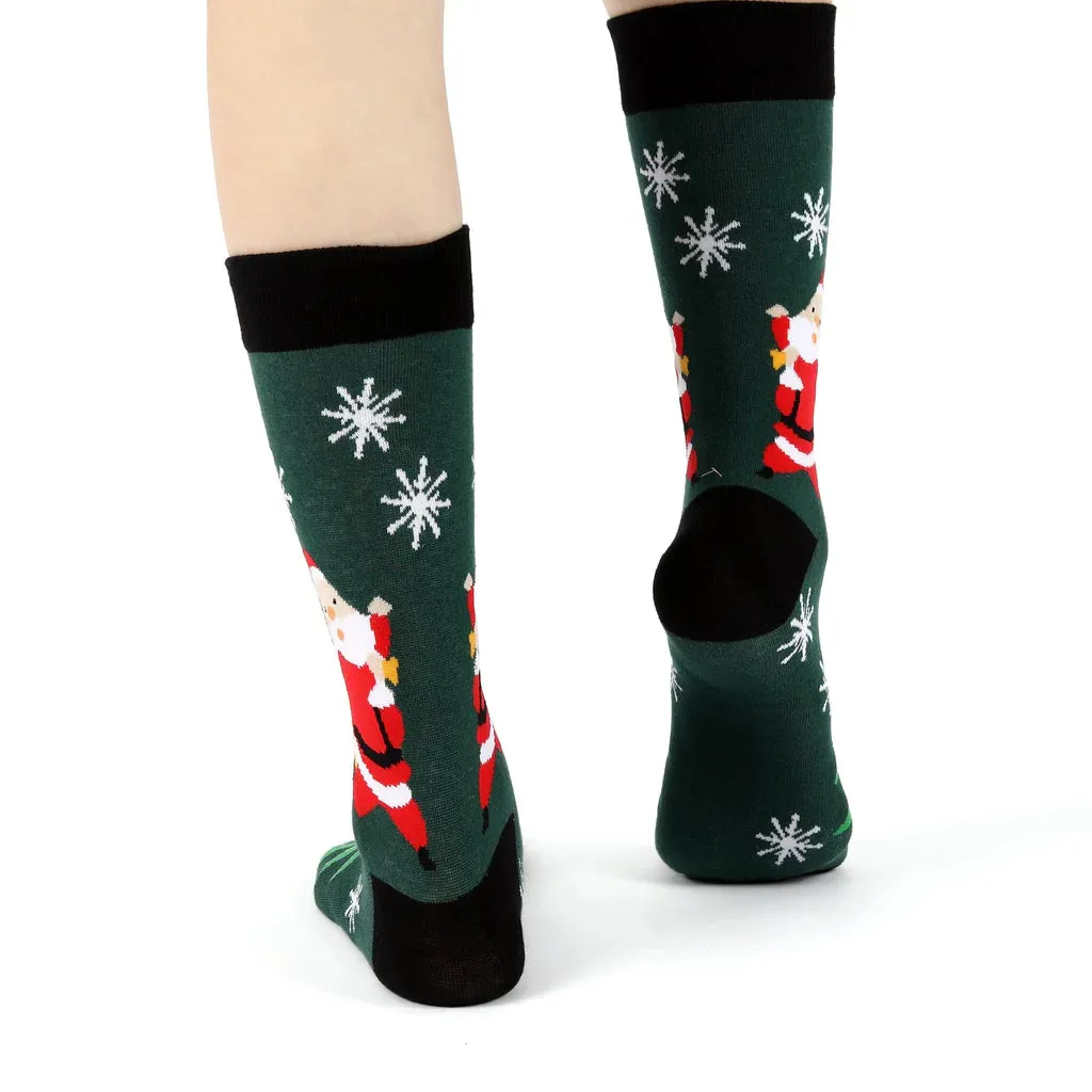 Eco Chic Eco-Friendly Santa Bamboo Socks