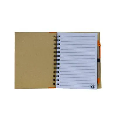 Eco-Friendly Cover Notepad with Pen