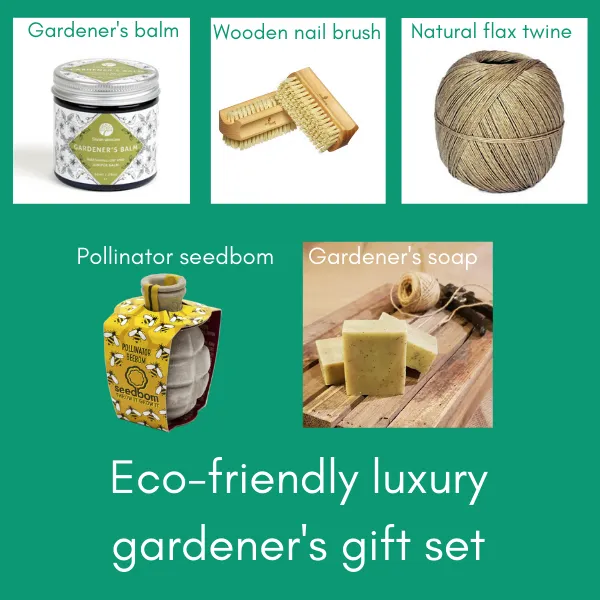 Eco-friendly gardener's gift set