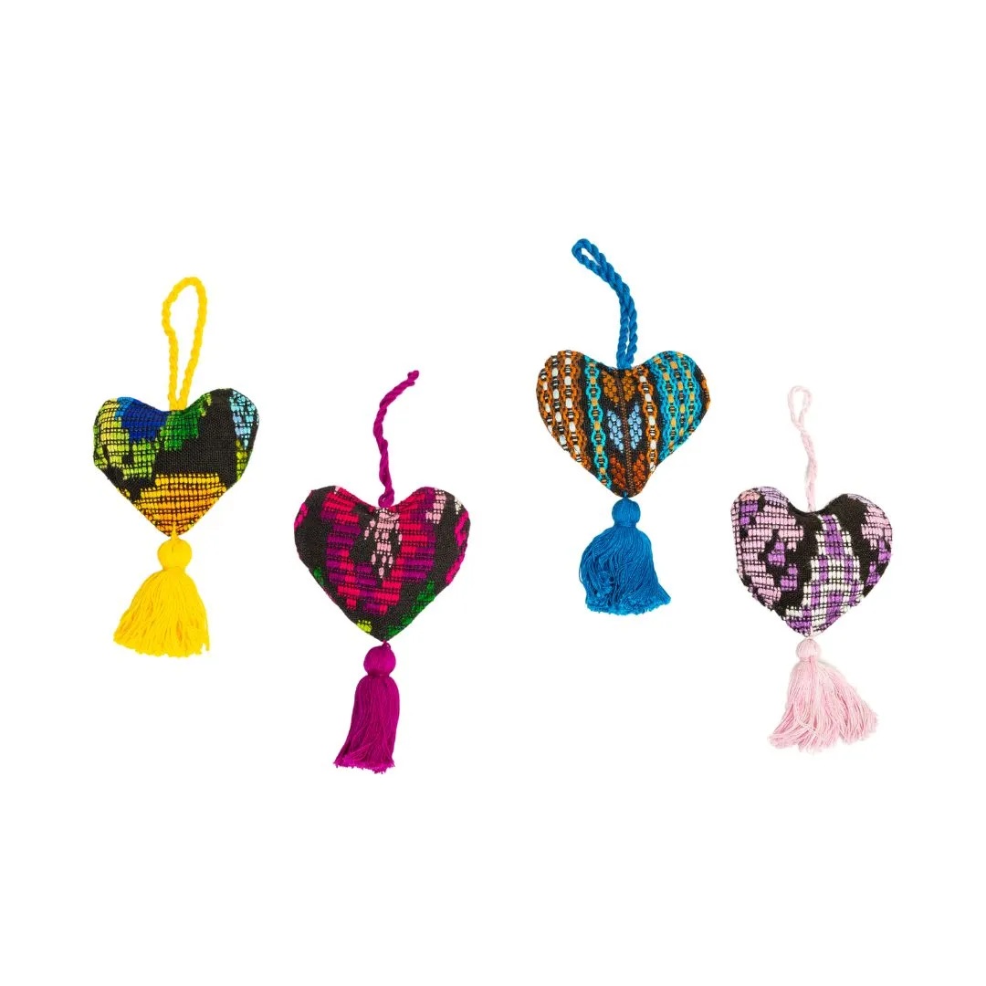 Eco-Friendly Guatemalan Heart Ornament