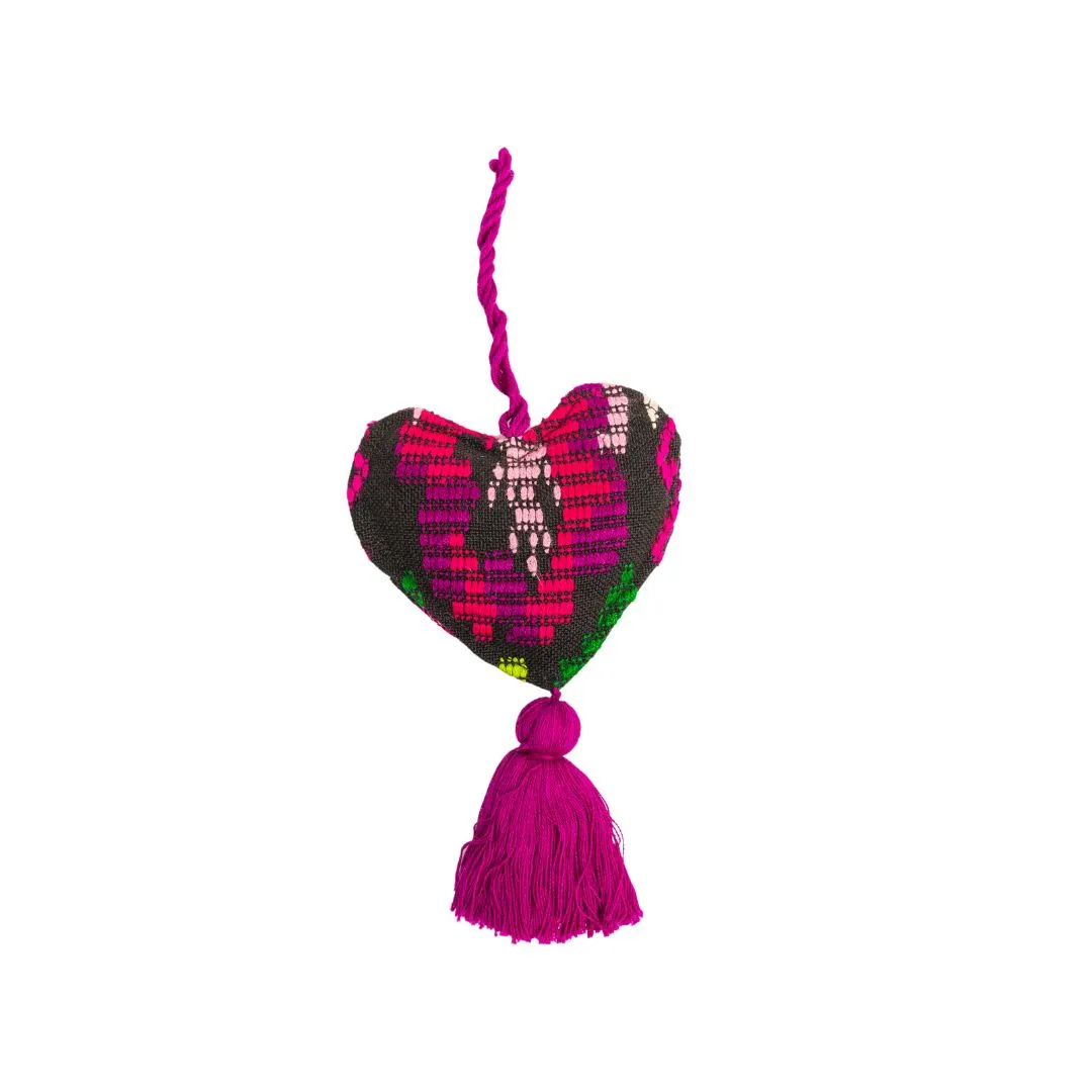 Eco-Friendly Guatemalan Heart Ornament