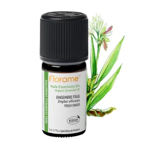 ESSENTIAL OIL - FRESH GINGER * Organic (5ml)