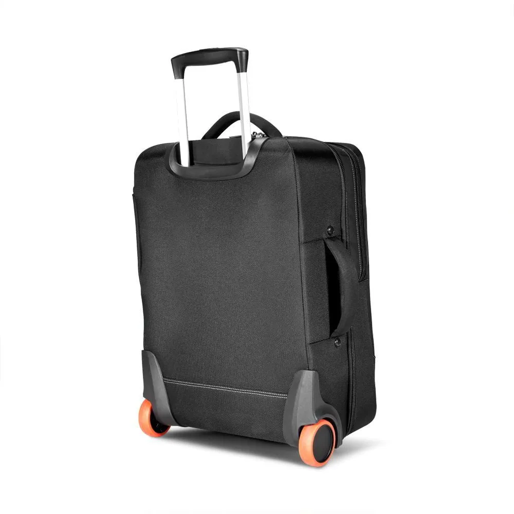 Everki Wheeled 420 Laptop Trolley Bag, Fits 15" to 18.4" Notebooks, Removable Laptop Sleeve, Document Dividers, Accessories Pouch