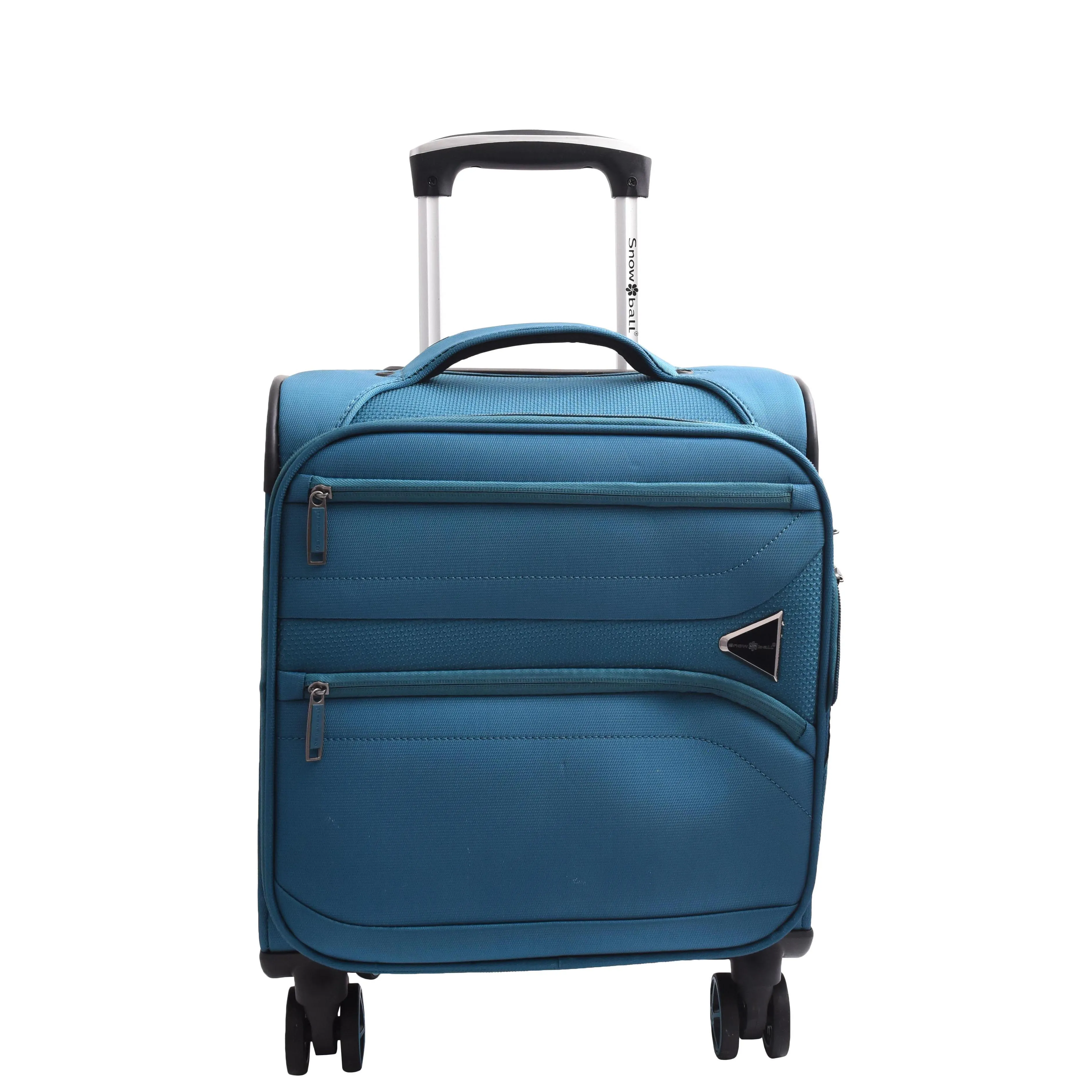 Expandable 8 Wheel Soft Luggage Japan Teal