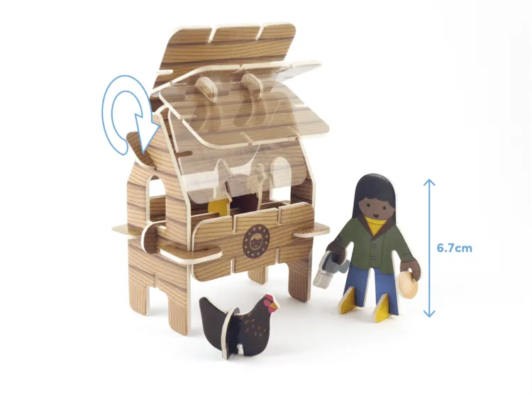 Farmyard Eco Friendly Playset