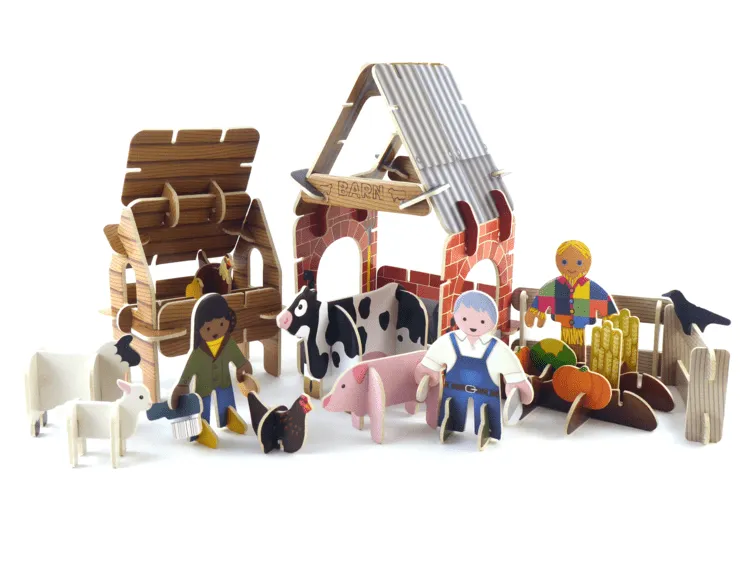 Farmyard Eco Friendly Playset