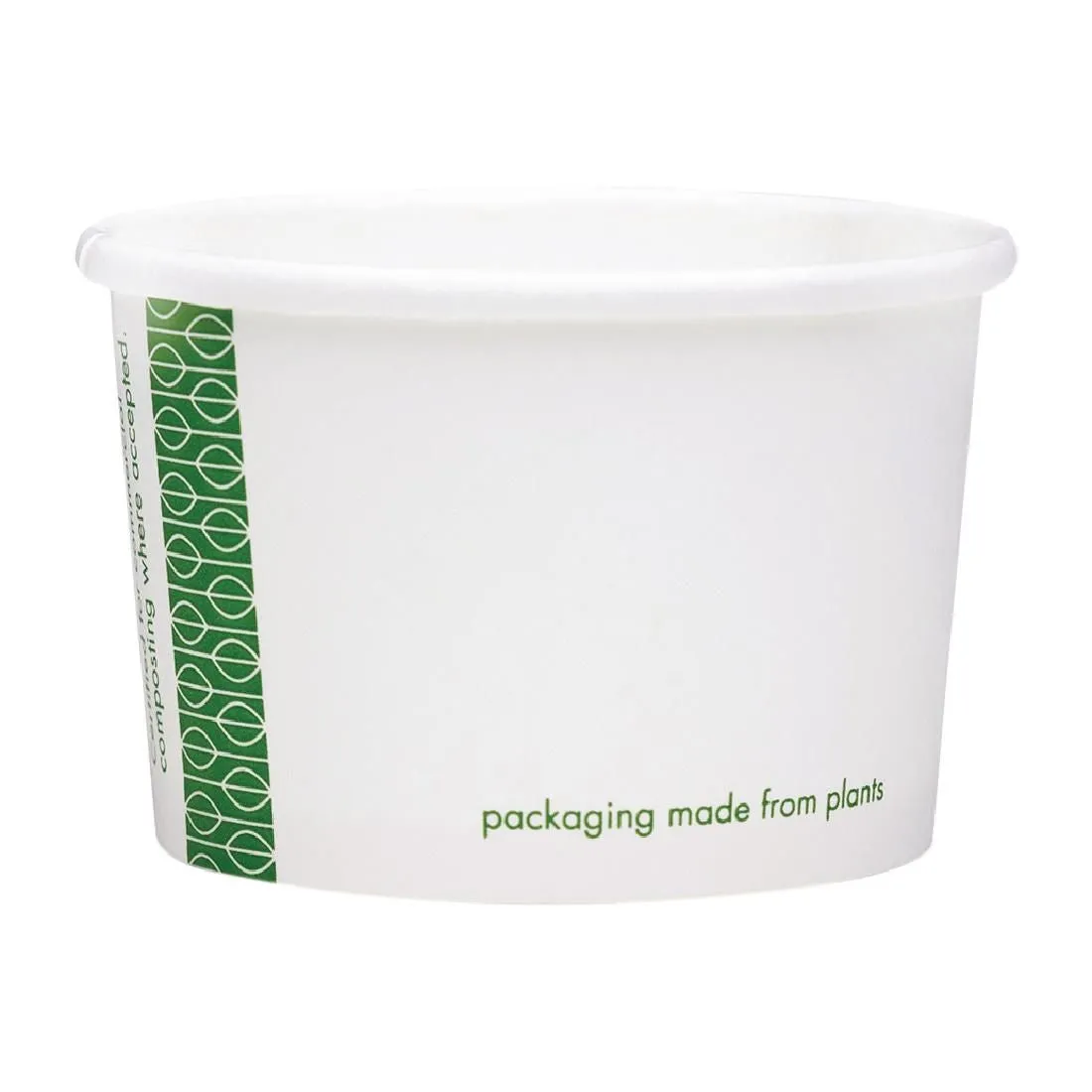 FC896 Vegware Compostable Hot Food Pots 110ml / 4oz (Pack of 1000)