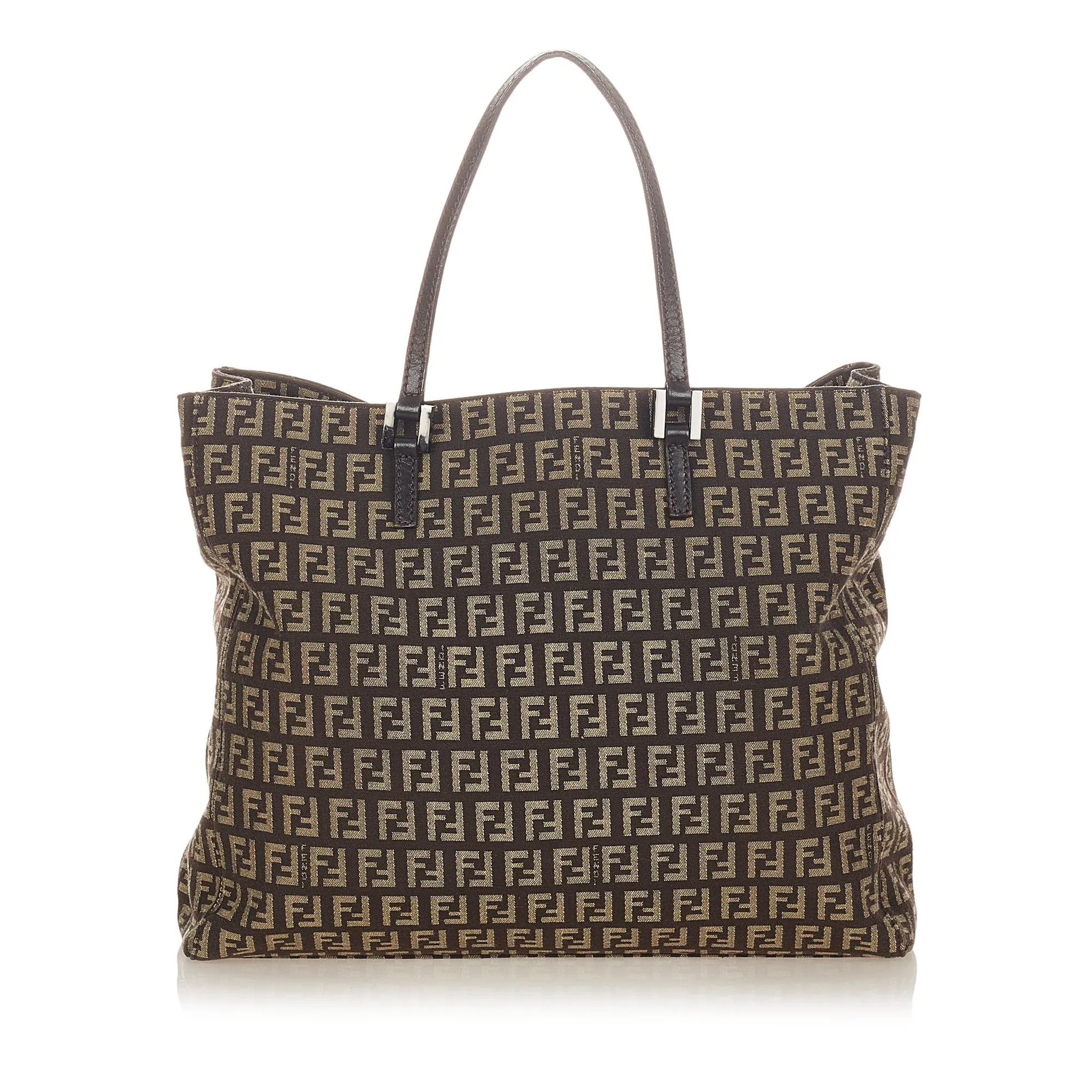 Fendi Zucchino Canvas Tote Bag (SHG-27213)