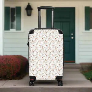 Floral Travel Suitcase