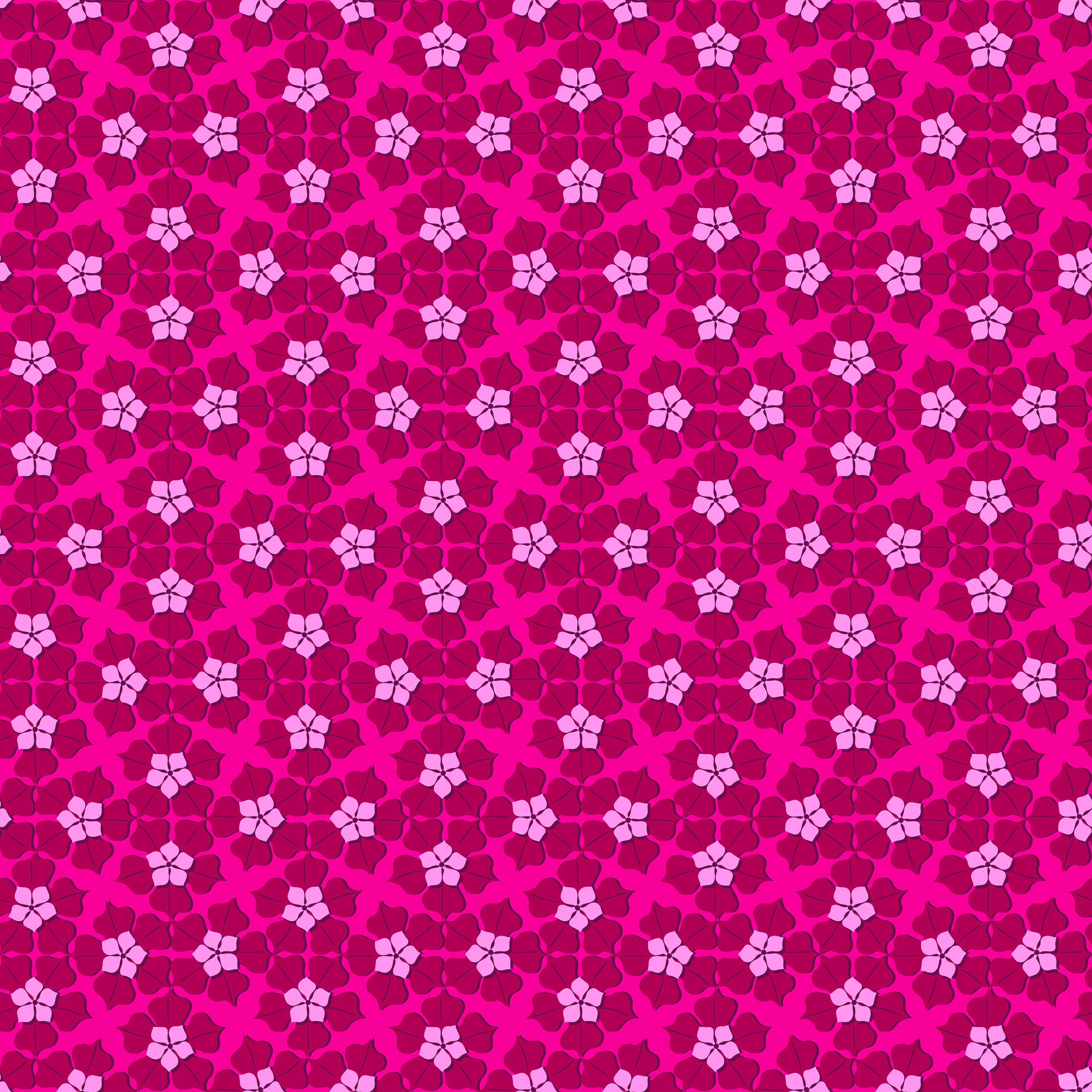 Florescence - Petal Pasture Fuchsia by Sam Wilde for Free Spirit