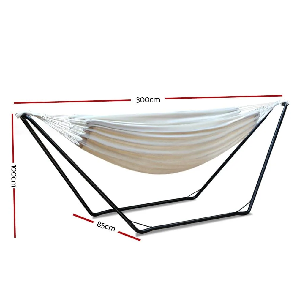 Gardeon Hammock Bed with Steel Frame Stand