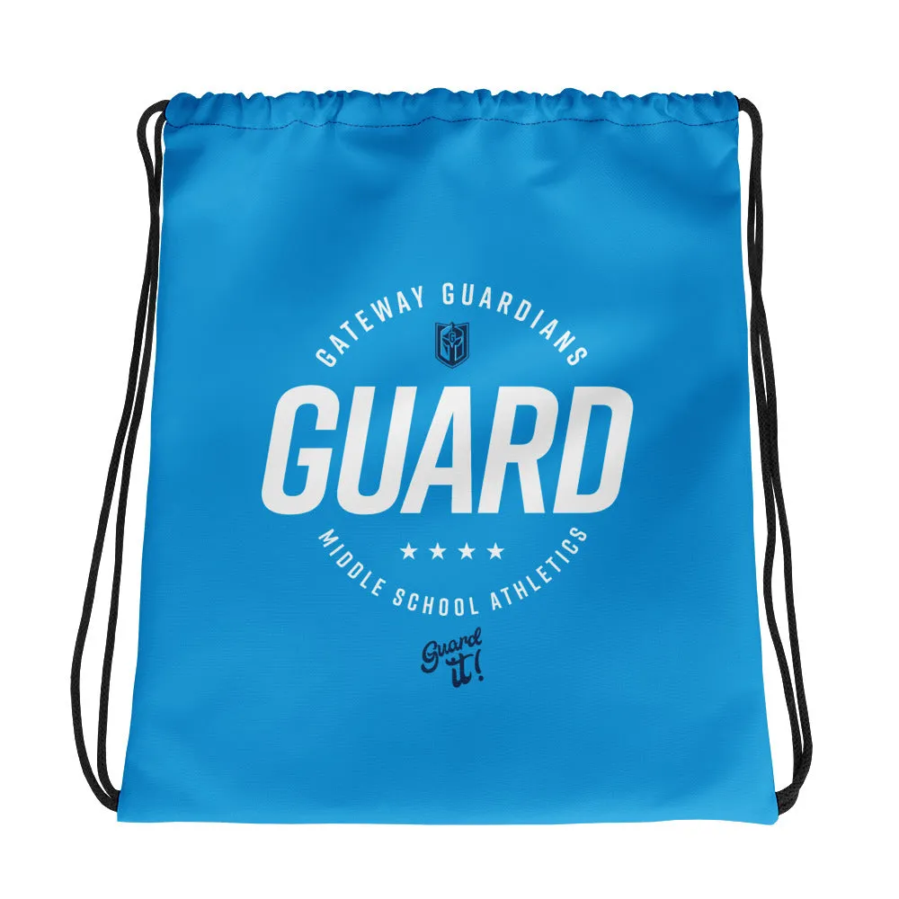 Gateway 'Excellence' light blue cinch bag