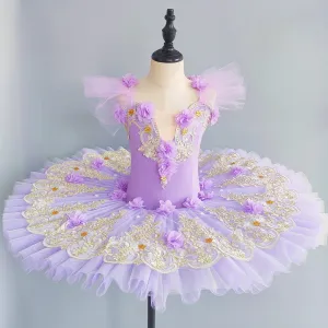 Girls Ballet Performance Dance Tutu Costume