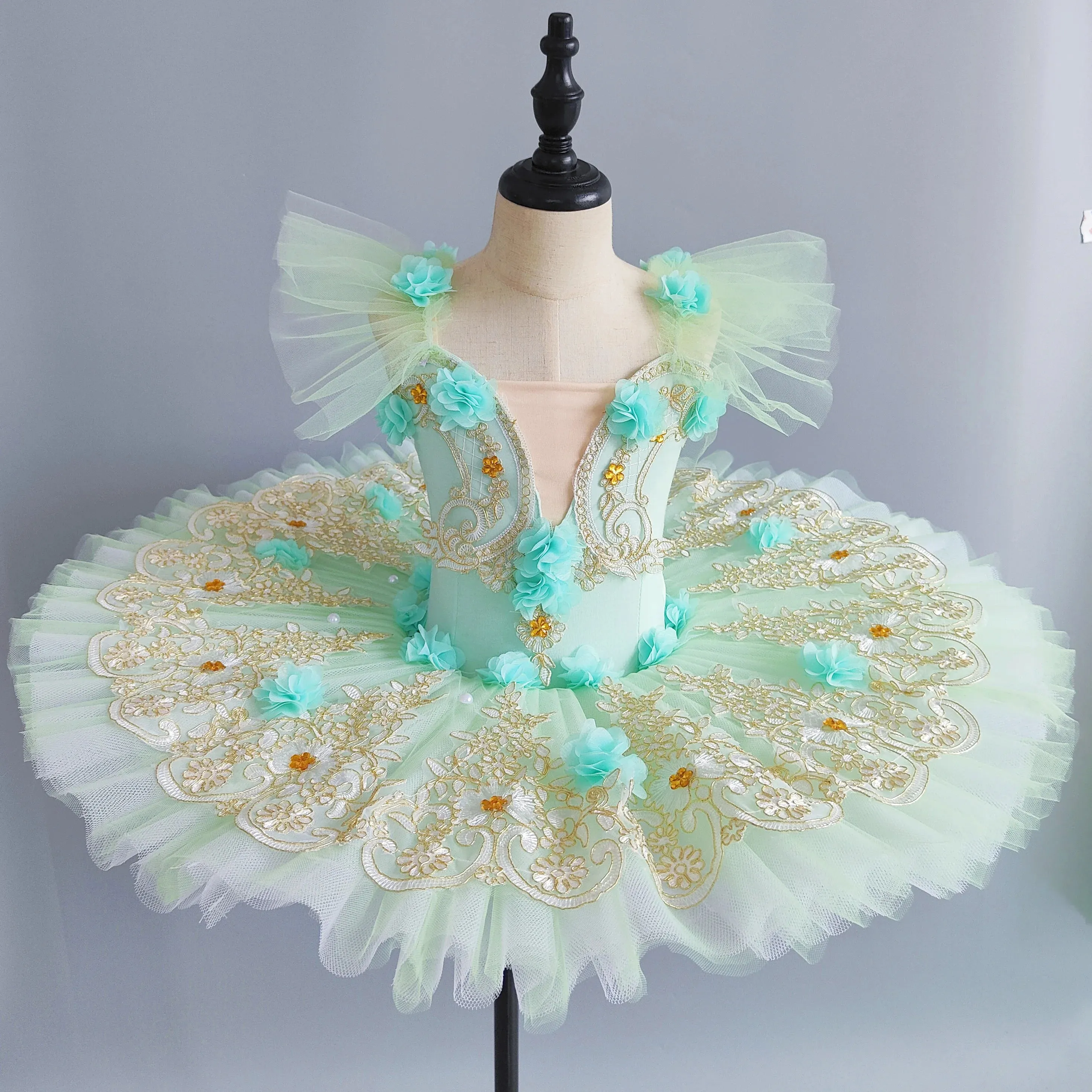 Girls Ballet Performance Dance Tutu Costume