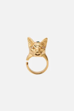 GLOBAL NOMAD BASTET RING GOLD