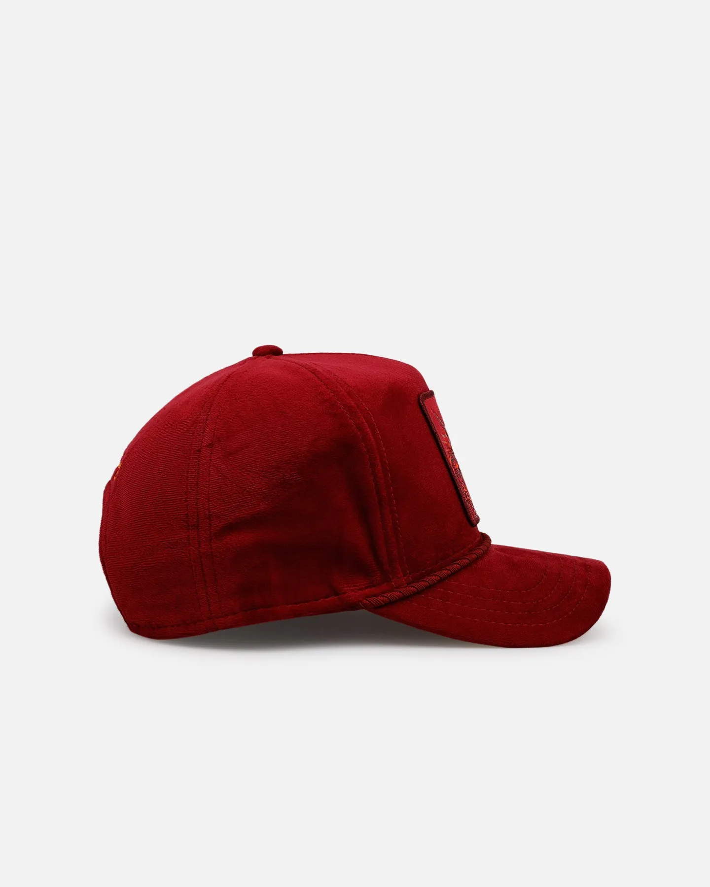 Goorin Bros The Dragon Velour Snapback Red