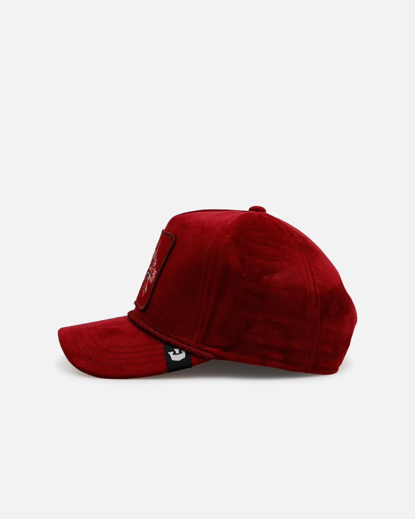 Goorin Bros The Dragon Velour Snapback Red