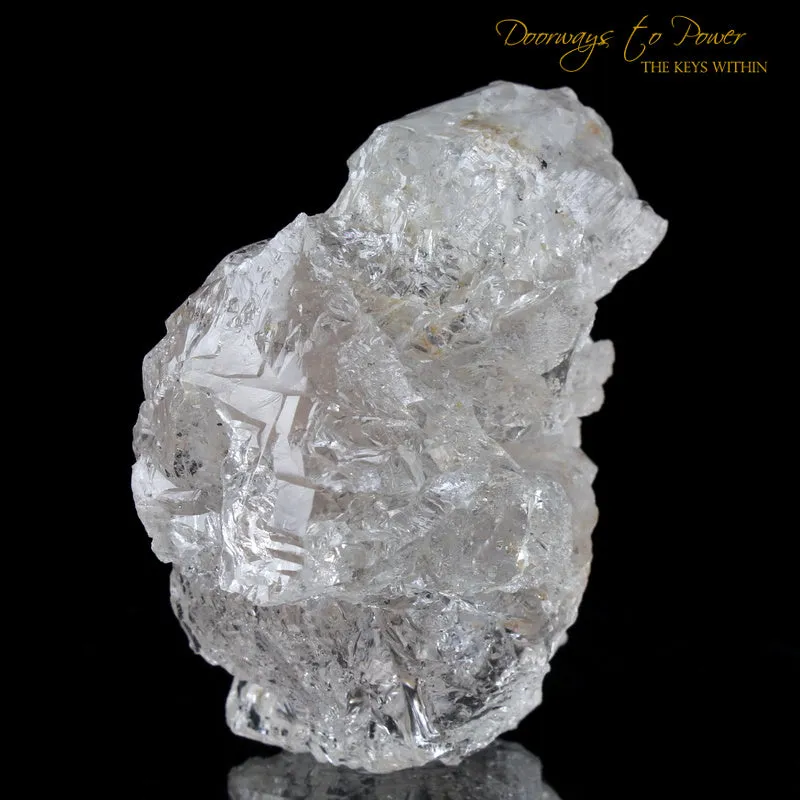 Goshenite Morganite Elestial Crystal Rare A   