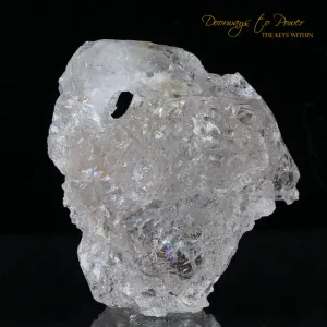 Goshenite Morganite Elestial Crystal Rare A   