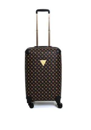 GUESS Wilder Travel 22" Spinner Suitcase Brown