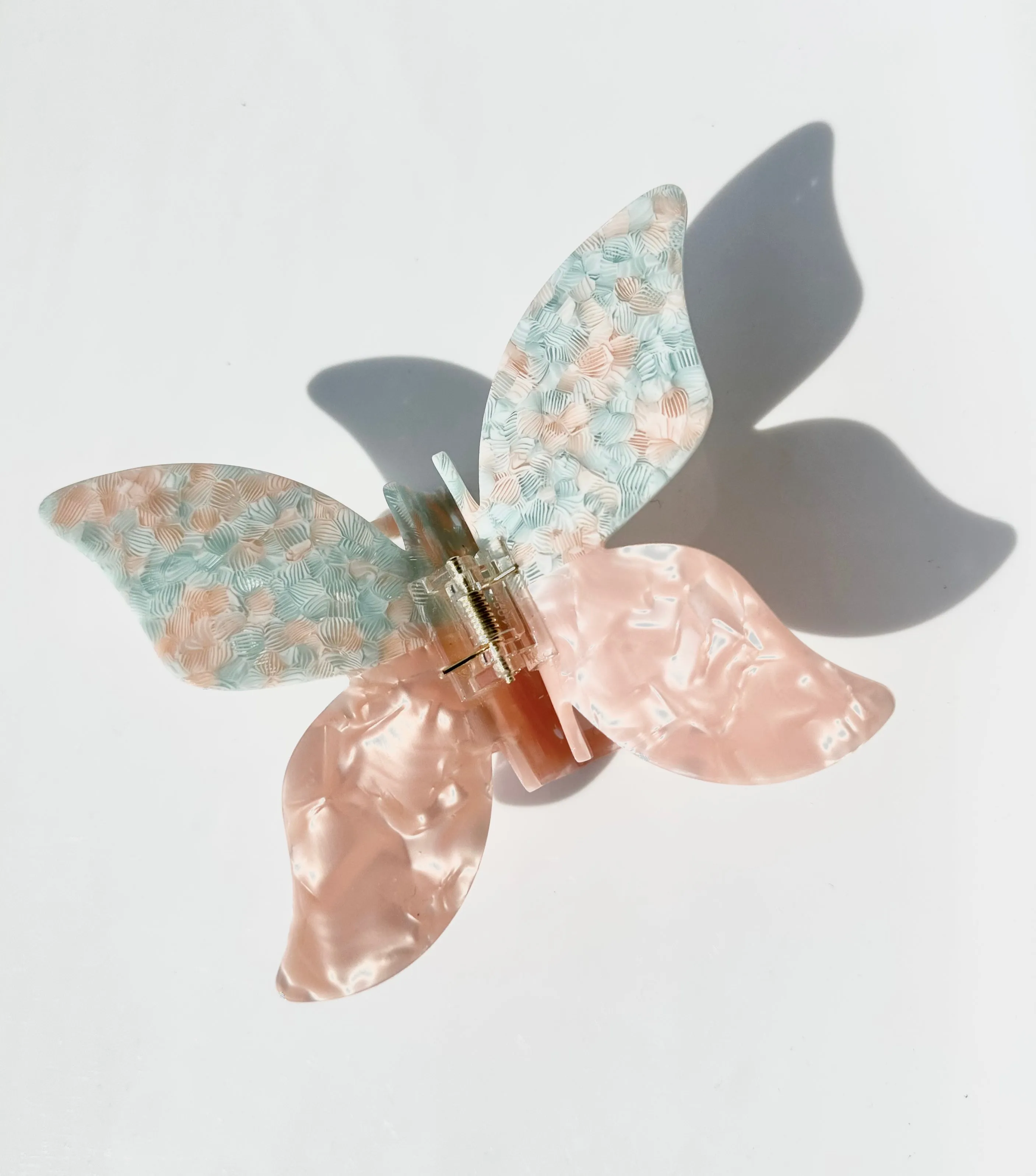 Handmade Wild Butterfly Claw Clip | Eco-Friendly