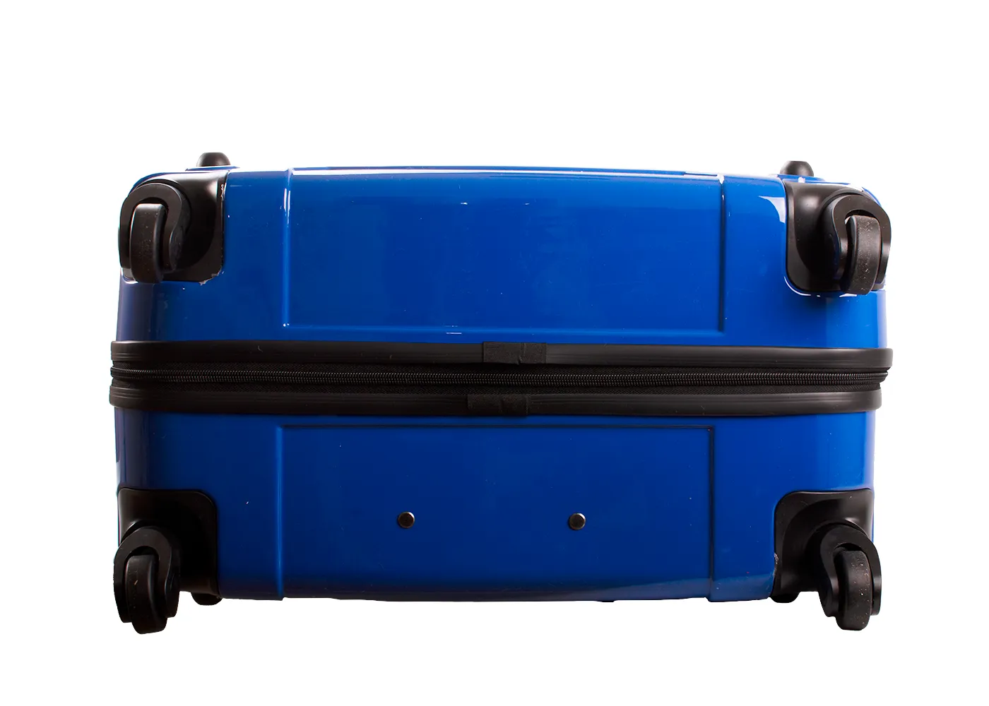 Hard Shell Suitcase with 4 Spinner Wheels Travel Luggage - Blue