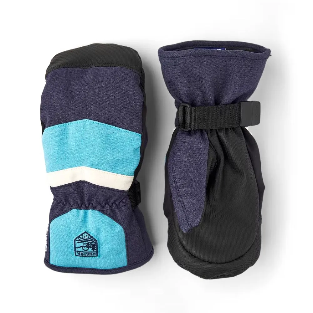 Hestra Atlas Kids GoreTex Ski Mittens - Navy