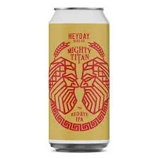 Heyday Mighty Titan Red Rye IPA 440ml