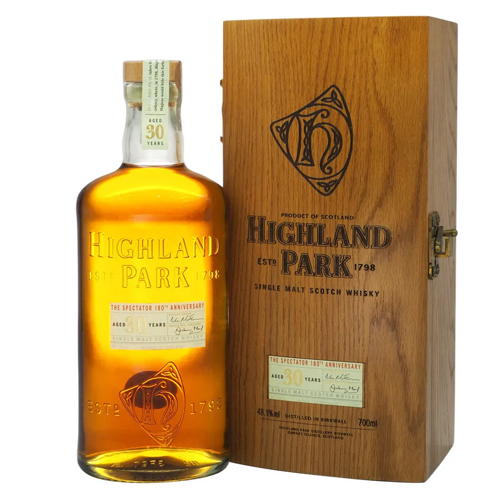 Highland Park 30 Years - 180th Anniversary of The Spectator Magazine