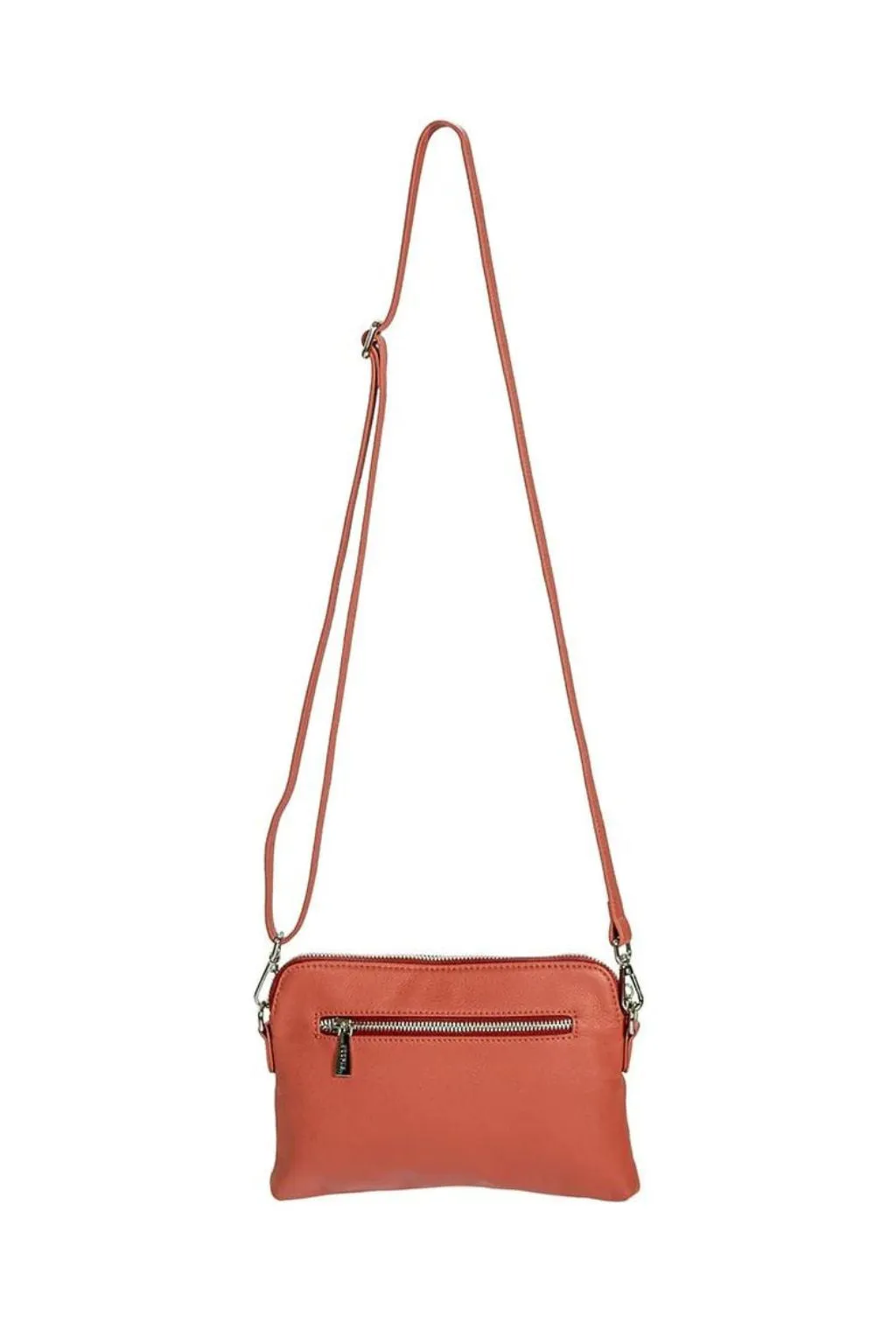 Hoopla Mini Cross Body Slouch Bag - Terracotta