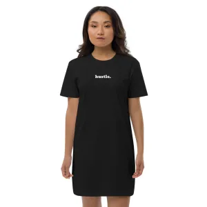 Hustle Organic Cotton T-Shirt Dress in Black or Pink