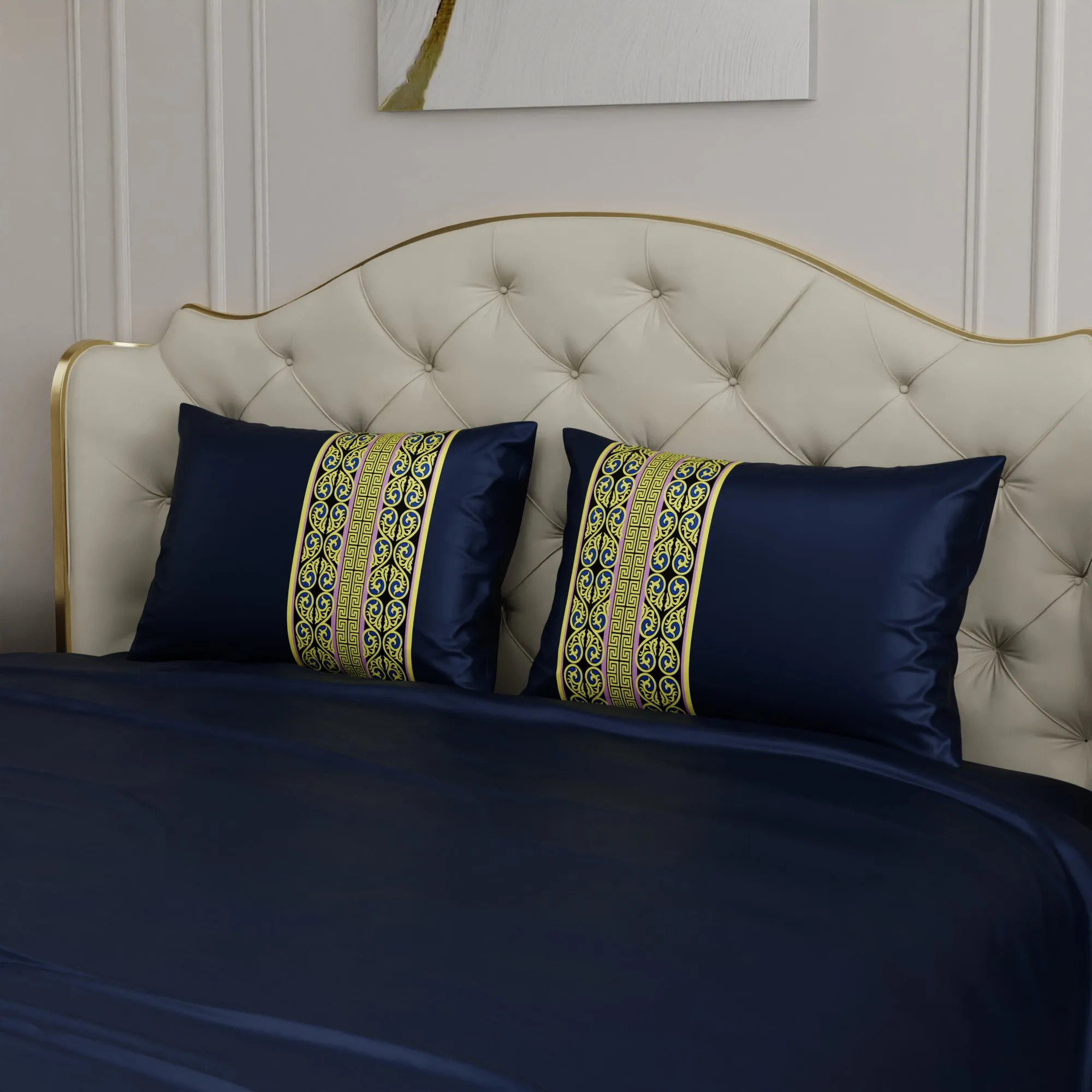 Imperial Indigo Bedsheet Set