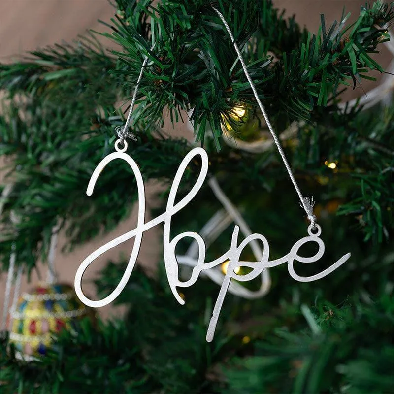 It's Hope Christmas Ornament - Set Of Four