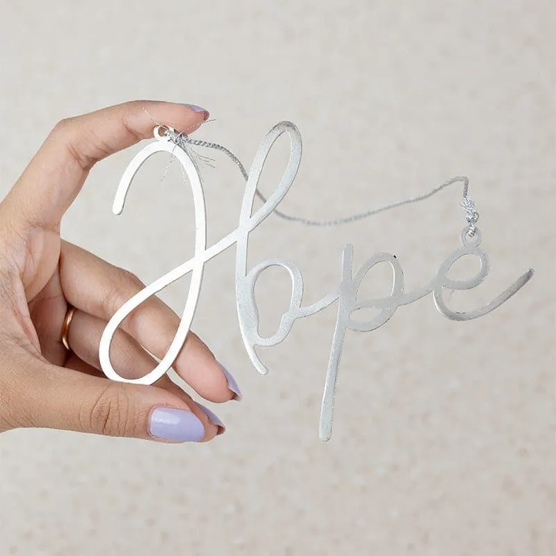 It's Hope Christmas Ornament - Set Of Four