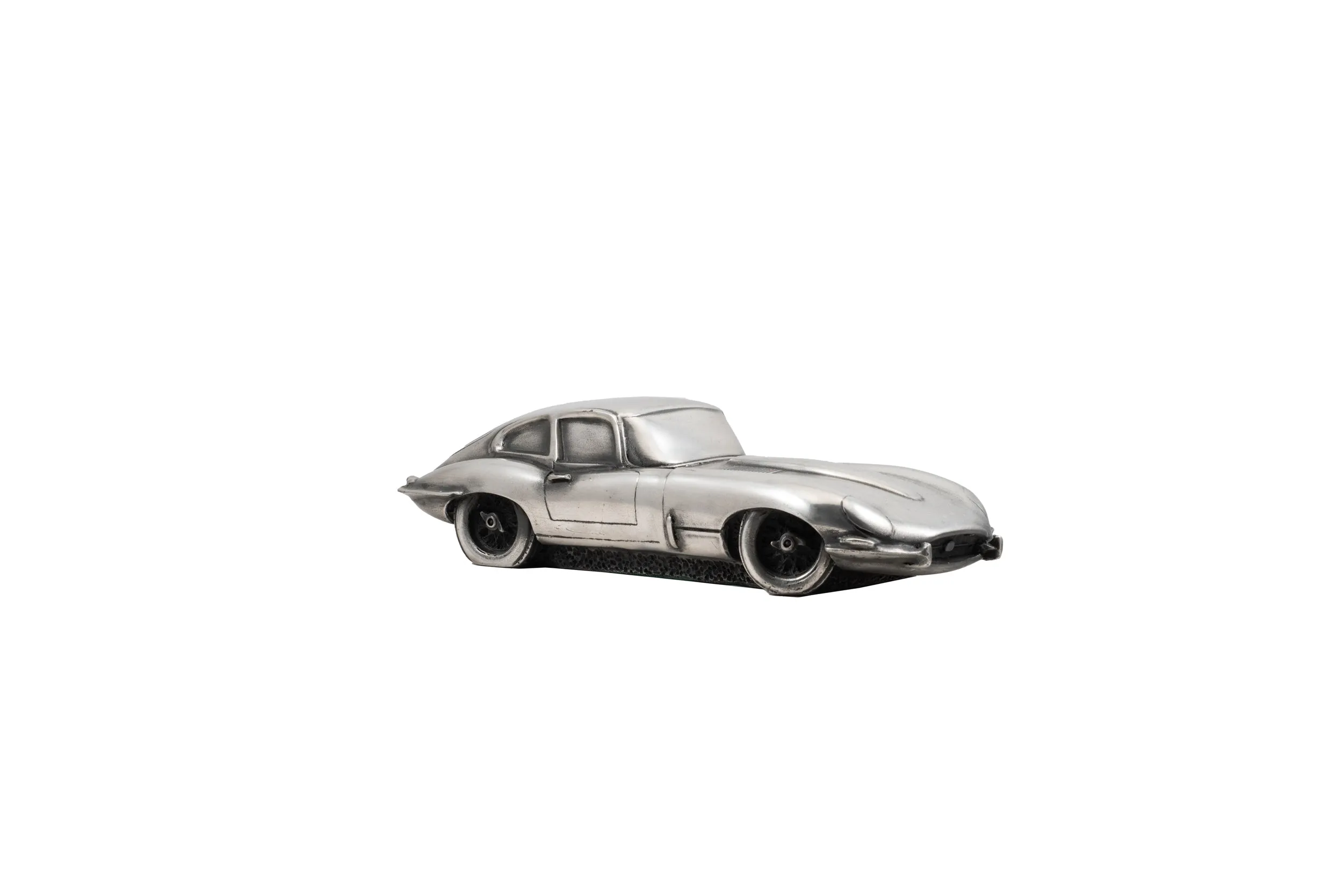 Jaguar XKE Pewter Sculpture