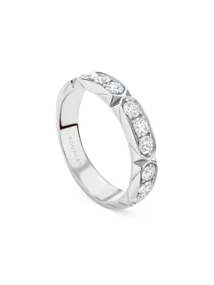 Jazz Large White Gold Diamond Ring