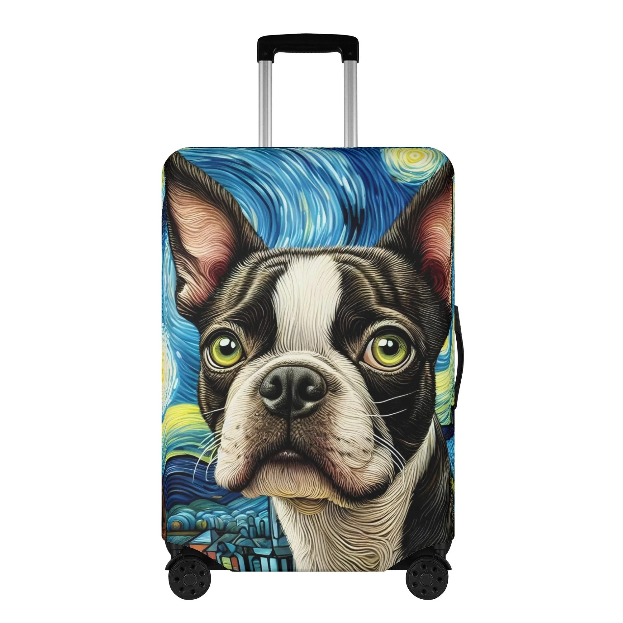 Joey - Luggage Cover for Boston Terrier lovers