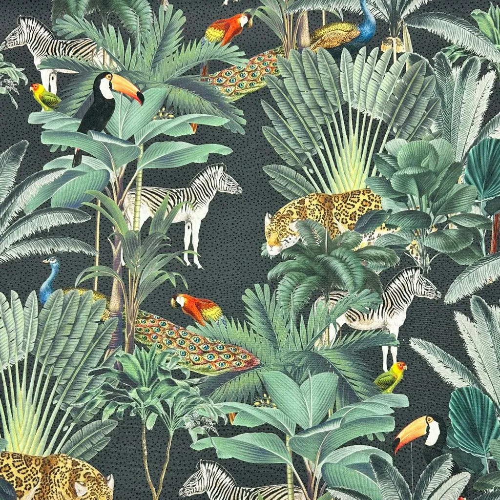 Jungle Life Water Resistant Fabric