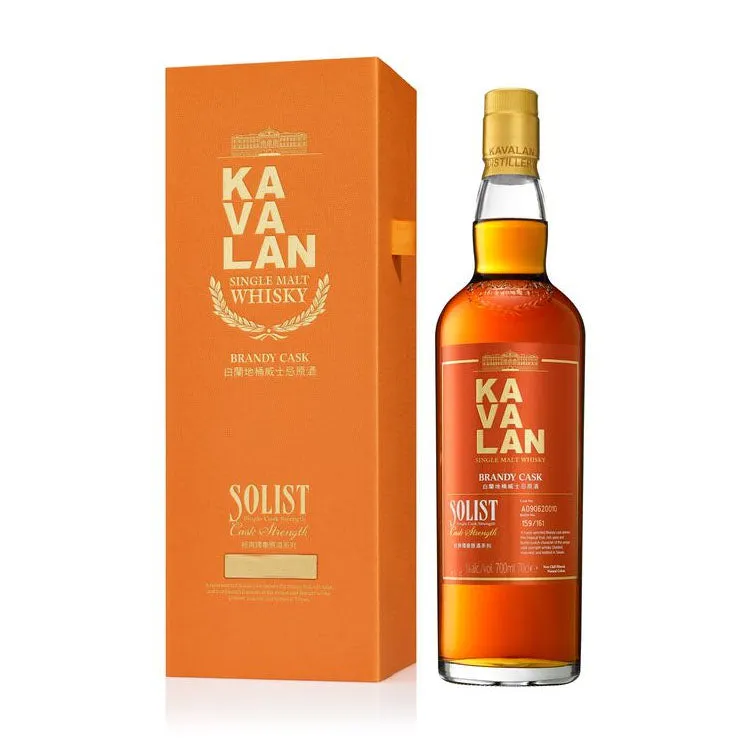 Kavalan Solist Brandy Single Cask Strength ABV 57.1% 70cl